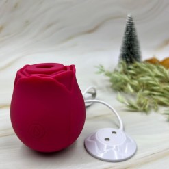 [ไข่สั่น]-ดอกกุหลาบ แบบดูด (ชาร์จ)