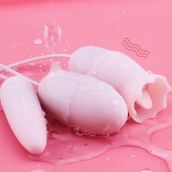 [ไข่สั่น]-3 หัว ลิ้น