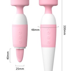 Alternative view of [ไข่สั่น]-เครื่องนวดหัวกลม(มีลิ้นตะวัด)