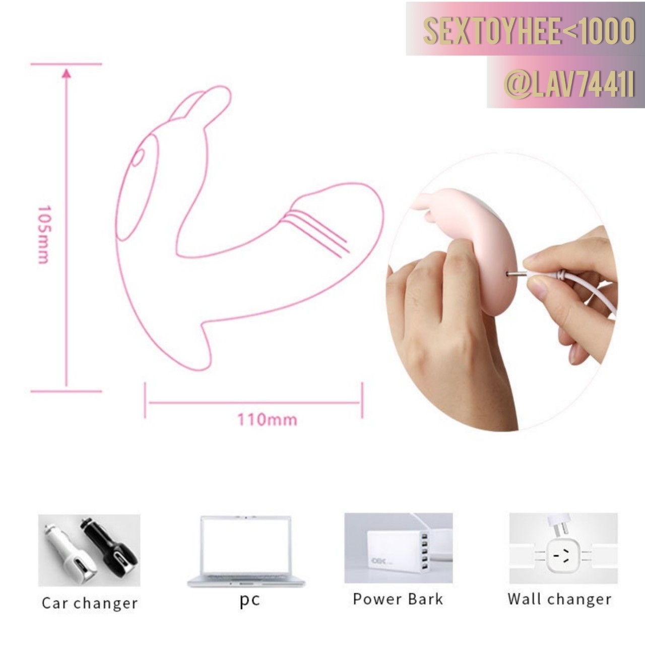 [ไข่สั่น]-กระต่ายเหน็บ(12 ฟังก์ชั่น) - Image 4