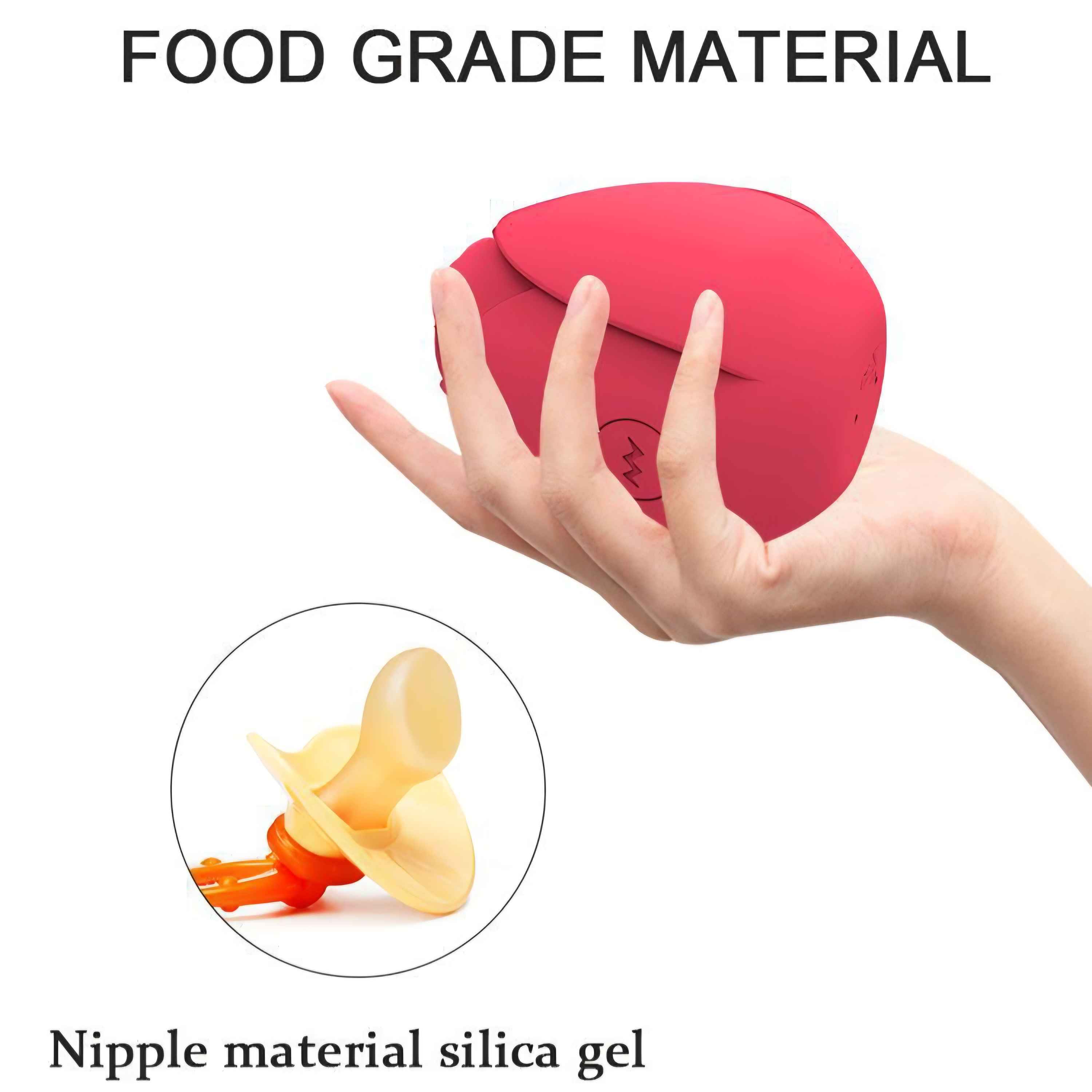 [ไข่สั่น]-ดอกกุหลาบ แบบดูด (ชาร์จ) - Image 5