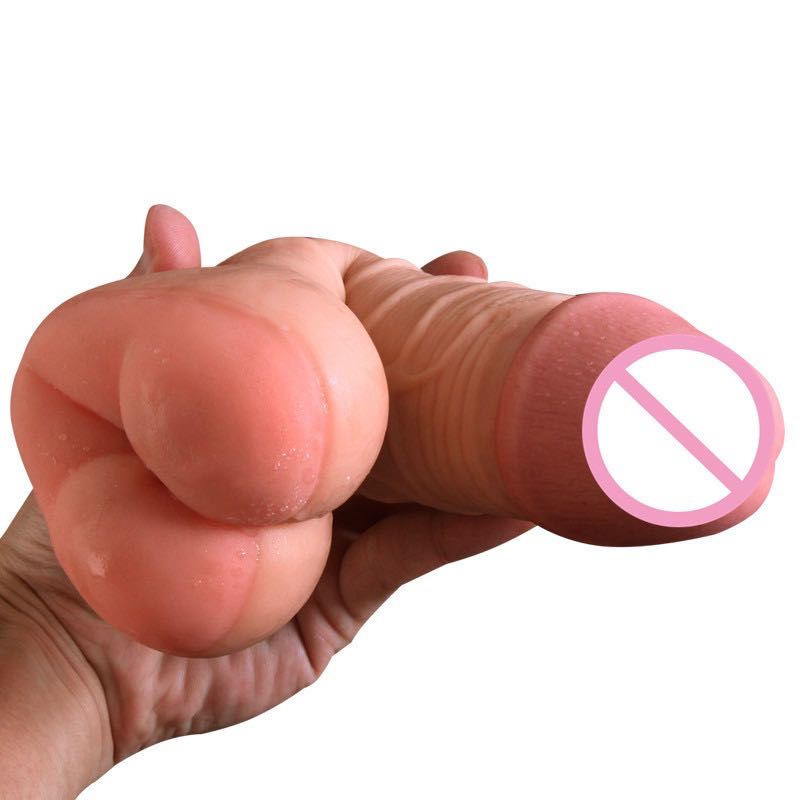 ปลอกเพิ่มขนาดท่านชาย 3in1 รุ่น Realistic Skin ผิวสมจริง เพิ่มความยาว-ใหญ่-อึด (ซิลิโคนนุ่ม) - Image 5