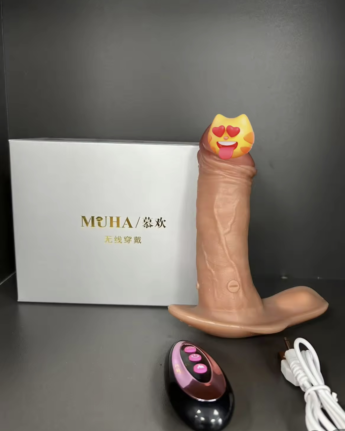 [โด้เหน็บ] ดิลโด้ซิลิโคนเสมือนจริง ของเล่นผู้ใหญ่ รุ่นมีรีโมทไร้สาย ระบบสั่นยืดหด